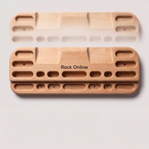 Intermediate Wooden Hangboard