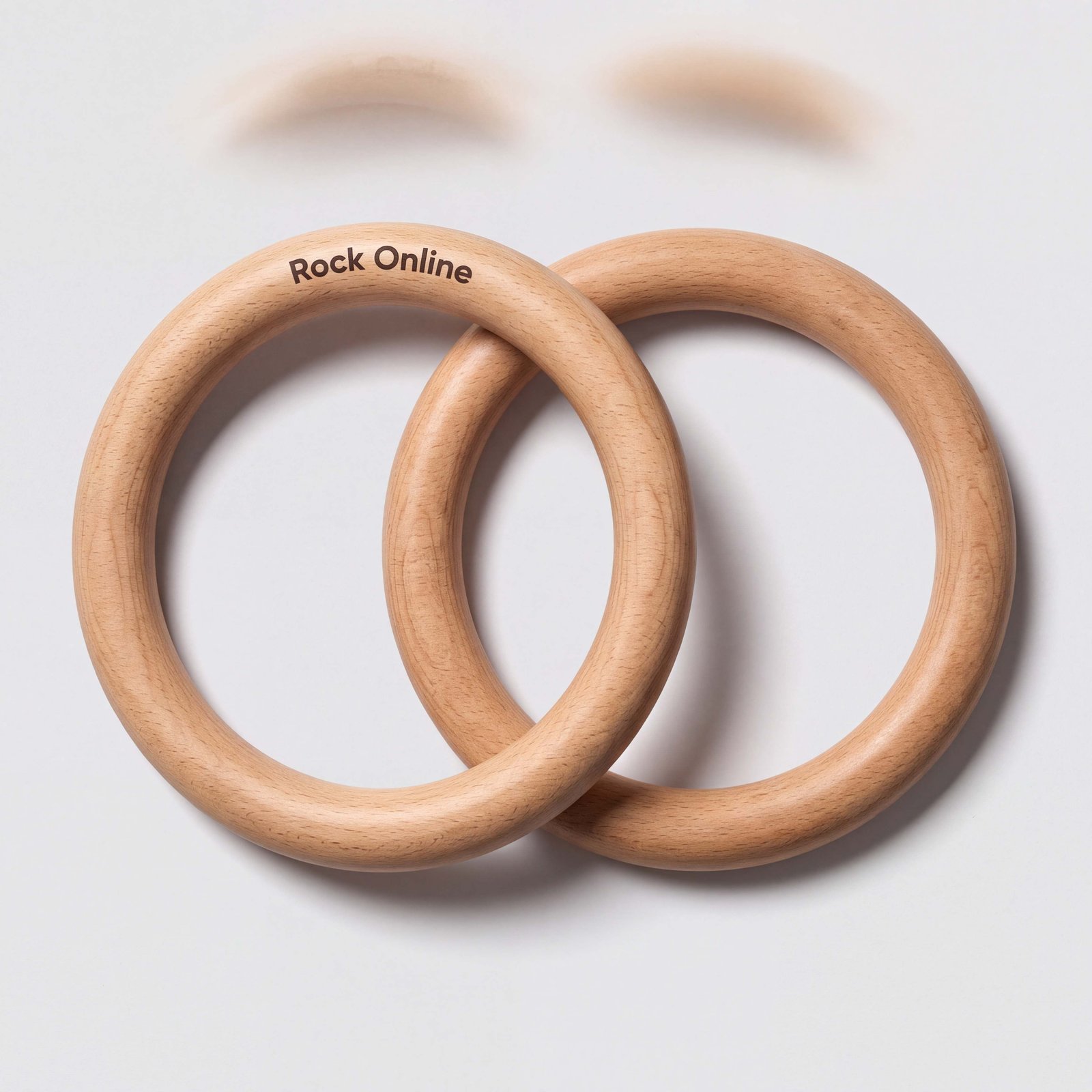 Wood Grip Rings, Pair